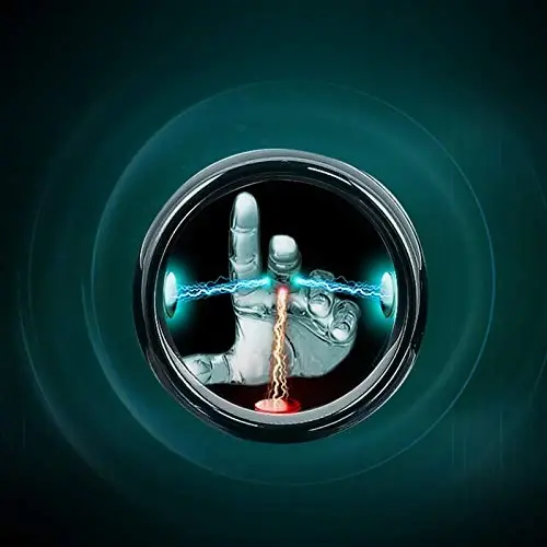 hecere Waterproof Tungsten Steel NFC Forum Type 2 215 496 Bytes Chip Universal for Mobile Phone All-Round Sensing Technology Wearable Smart Ring（Black Gold Tungsten NFC ring-17mm） - 7