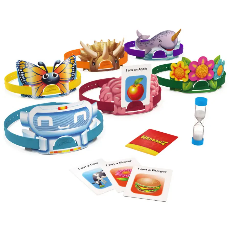 Hedbanz 2nd Edition Picture Guessing Board Game with 25 Bonus Cards Walmart Exclusive - 2