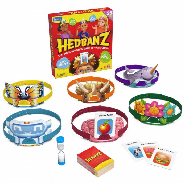 Hedbanz 2nd Edition Picture Guessing Board Game with 25 Bonus Cards Walmart Exclusive - 4
