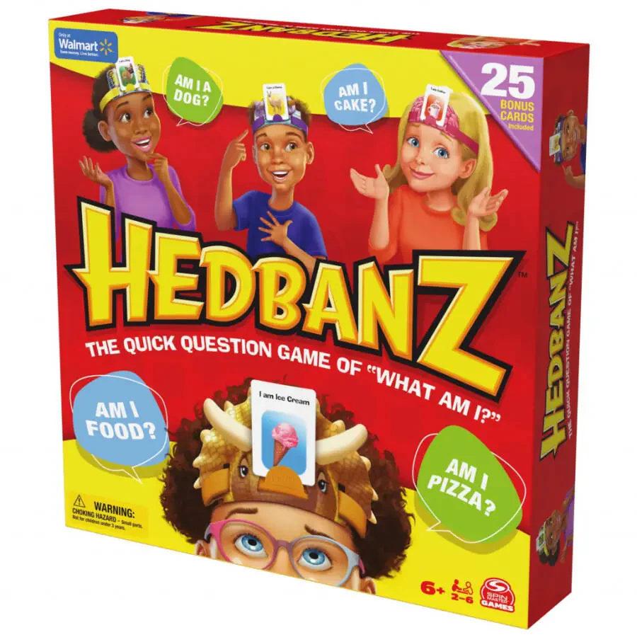 Hedbanz 2nd Edition Picture Guessing Board Game with 25 Bonus Cards Walmart Exclusive - 6