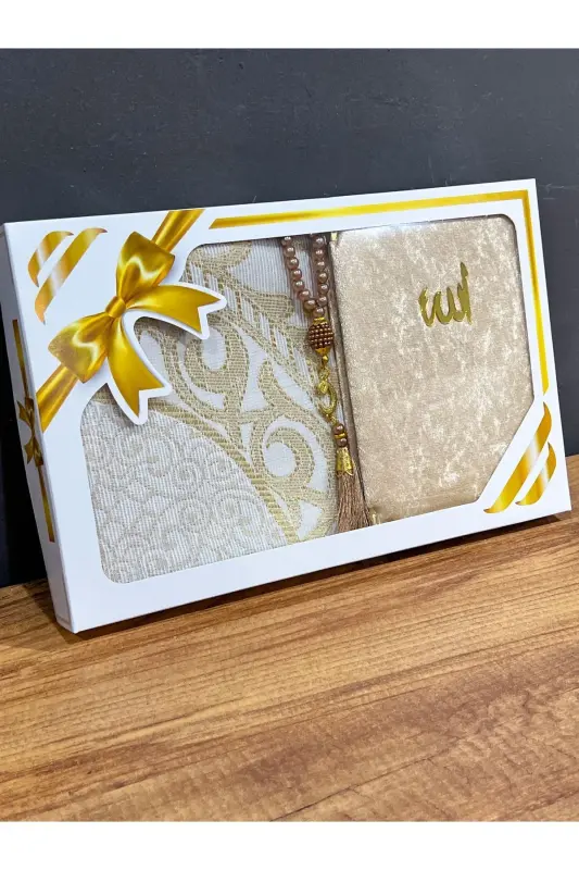 Hediyalik Bohchaliq Tafta Sochokli Gold Sajjada, Yas - 2