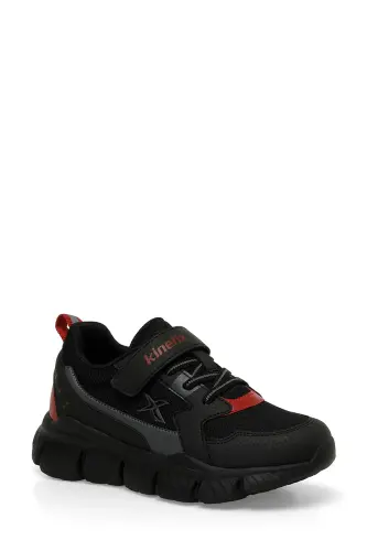 HELIUM J 4FX Qora Erkak Bolalar Sport Poyabzali-Qora - KINETIX (1)