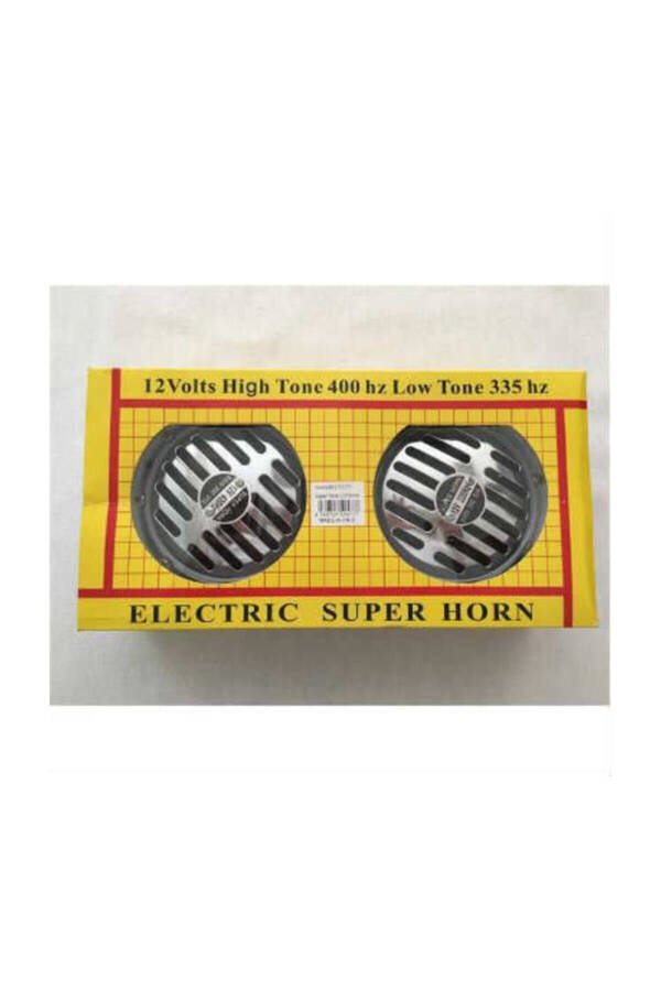 Hella Signal Super Tone 12 V. Nikel qoplamali - 3