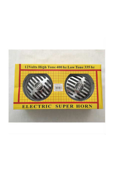 Hella Signal Super Tone 12 V. Nikel qoplamali - 4