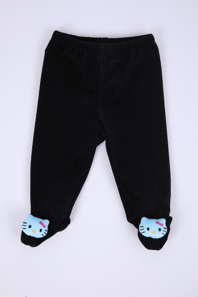 Hello Kitty velur o'yinchoqli qiz va o'g'il bolalar uchun shim - BABYHOLA (1)