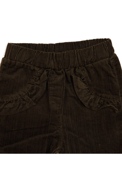 HelloBaby Basic Baby Girl Velvet Pants - 2