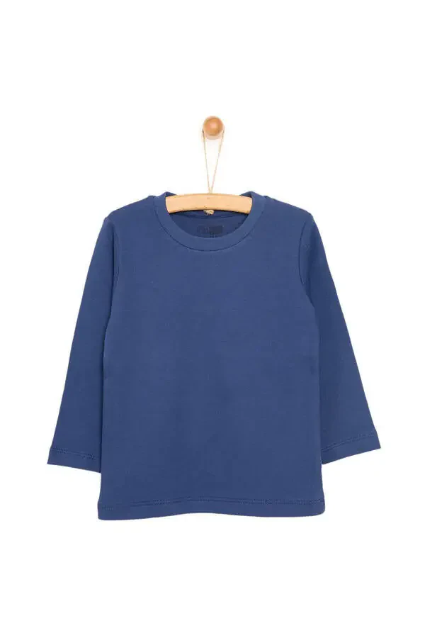 HelloBaby Basic Interlock Long Sleeve T-shirt Baby Boy - 3