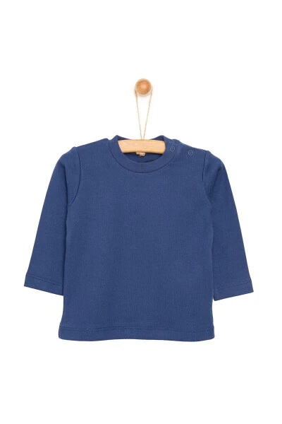 HelloBaby Basic İnтерлок Uzun Kol Tshirt Erkek Beb - EBEBEK HELLO BABY