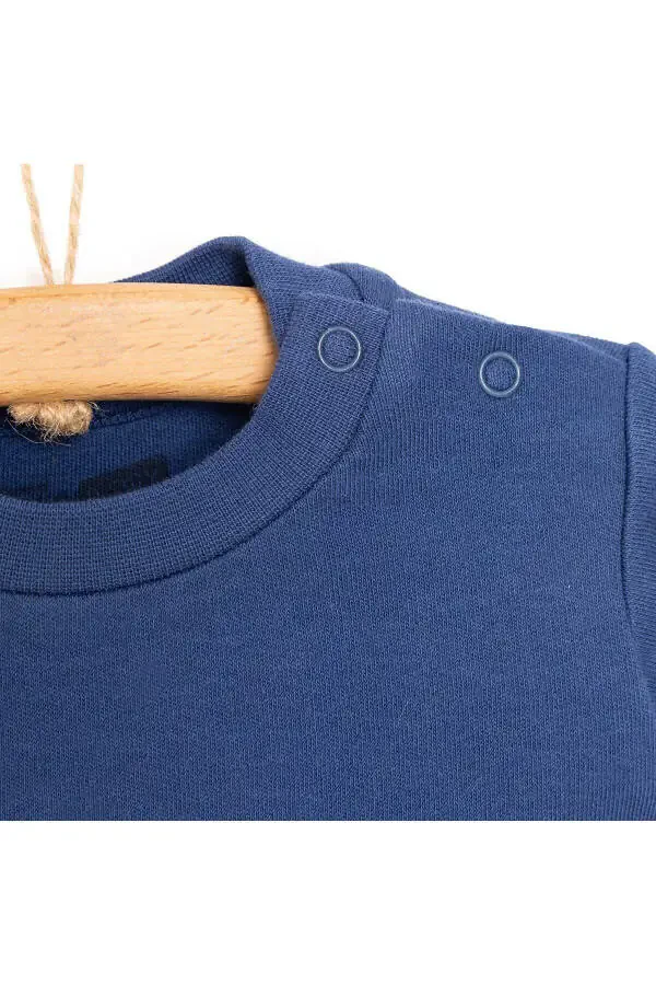 HelloBaby Basic İnтерлок Uzun Kol Tshirt Erkek Beb - 2