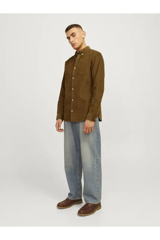 Hemd Slim Fit Hemd-Monks Robe - 4