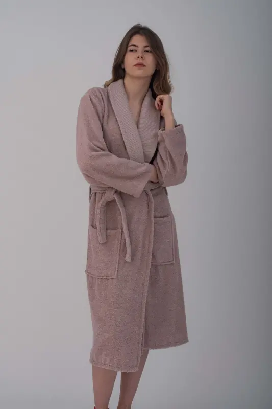 Hera Ultrasoft Unisex Bathrobe | Men Women Bathrobe | Ultrasoft | Dowry-Purple - 1