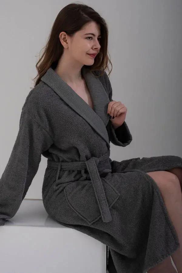 Hera Ultrasoft Unisex Bathrobe | Men's Women's Bathrobe - 1