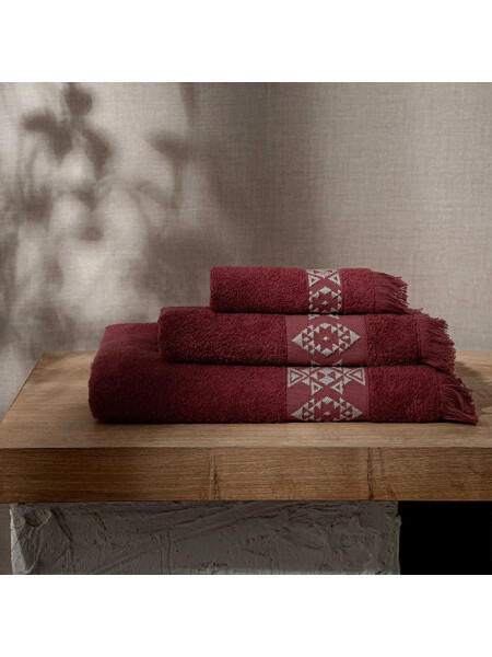 Hereke 3-Piece Towel Set 100% Cotton - LC WAIKIKI (1)