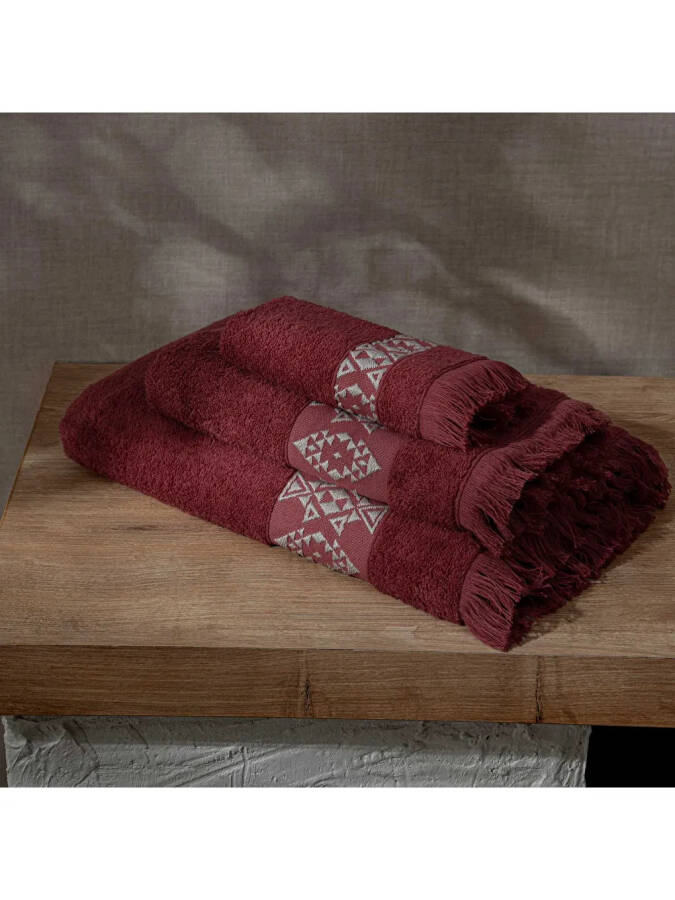 Hereke 3-Piece Towel Set 100% Cotton - 3