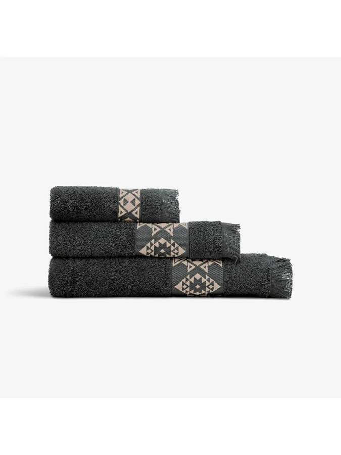 Hereke 3-Piece Towel Set 100% Cotton - 1