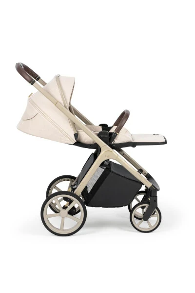 Heritage Grey Cosmo Travel Sistem Bebek Arabası Beige - 8