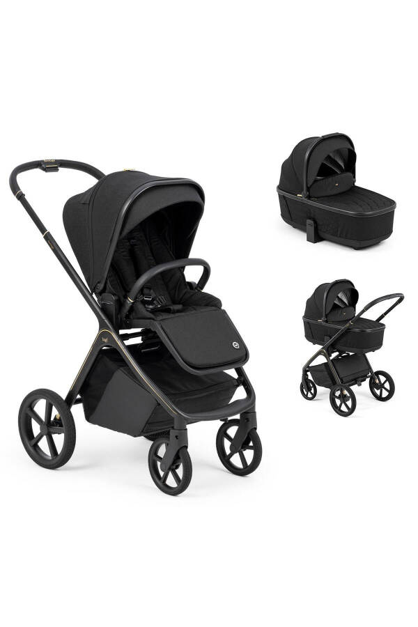 Heritage Portbebeli Set Chaqaloq Aravachasi Black - 10