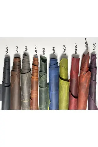 Hermes Serisi El Yapımı Hakiki Deri Yatay Kartlık-siyah - 7