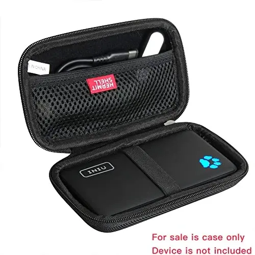 Hermitshell Hard Travel Case for INIU Portable Charger 10000mAh Power Bank [2022 Version] (Blue) - HERMITSHELL (1)