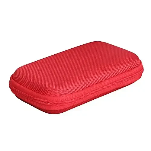 Hermitshell Hard Travel Case for INIU Portable Charger 10000mAh Power Bank [2022 Version] (Red) - 4