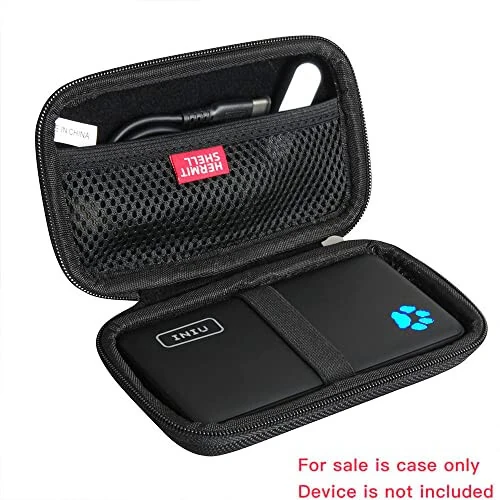 Hermitshell Hard Travel Case for INIU Portable Charger 10000mAh Power Bank [2022 Version] (Black) - Hermitshell (1)