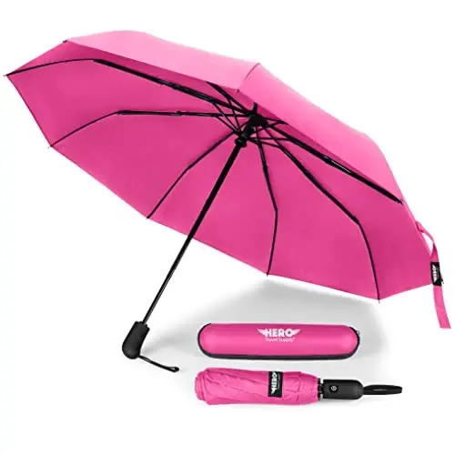 HERO Travel Umbrella – Windproof, Compact and Portable - 1