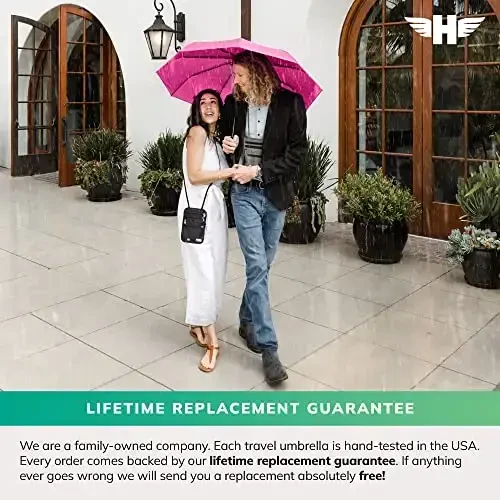 HERO Travel Umbrella – Windproof, Compact and Portable - 4