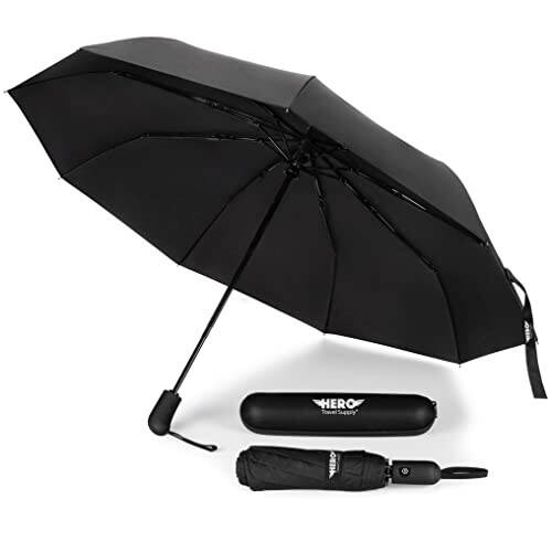 HERO Travel Umbrella - Windproof, Compact and Portable - 1