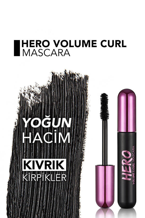 Hero Volume & Curl Mascara - 000 - 8682536022804 - 26