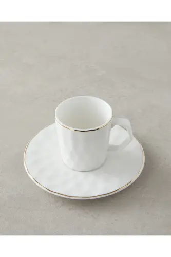 Hestia Coffee Cup Set 80 ml White (29.03.2025)-White - 3