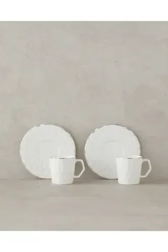 Hestia Coffee Cup Set 80 ml White (29.03.2025)-White - Modazone (1)