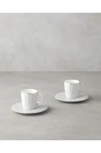 Hestia Kahve Fincan Takımı 80 ml Gri (29.03.2025)-Gri - 1