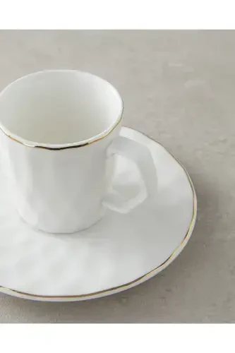 Hestia Qahva Fincan Takımı 80 ml Oq (29.03.2025)-Oq - 4