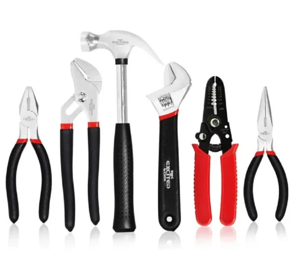 Excited Work EWHT198P011 198-Piece General Household Tool Set w/ Storage Case - EXCITED WORK (1)