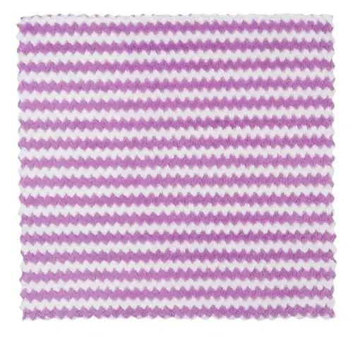 HFGBLG Microfiber Cleaning Cloth, 10 Pack Microfiber Rags,12”x12”,Mix Color | Lint Free Dish Cleaning Cloths, Fast Drying Dish Rags For Cleaning, Absorbent Washcloths - 6