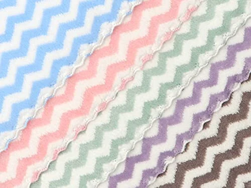 HFGBLG Mikrofiber Tozalash Matosi Tuksiz Tozalash Latta, 10 Paket Tez Quritadigan Idish Latta Tozalash Uchun, Super Changuvchan Oshxona Idish Matosi Idish Yuvish Uchun,12 dyuym x 12 dyuym, Aralash Rang - 5