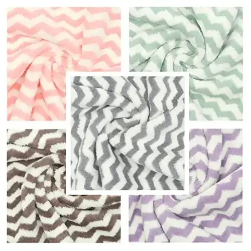 HFGBLG Mikrofiber Tozalovchi Mato Tolasi Yo'q Tozalash Latta, 10 Paket Tez Quriydigan Idish Latta Tozalash uchun, Super Absorbent Oshxona Idish Mato Yuvish Idishlari uchun, 12 dyuym x 12 dyuym, Aralash Rang - 4