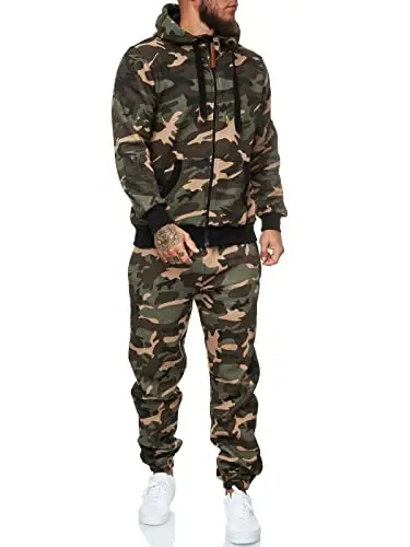 HHGKED Sweat suits men Tracksuits 2 Piece sets Athletic Jogging suits Casual Outfits for men - HHGKED
