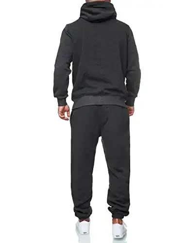 HHGKED Sweat suits men Tracksuits 2 Piece sets Athletic Jogging suits Casual Outfits for men - 4