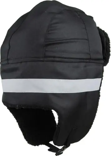 Hi Viz Trapper Warm Workwear Cold Windproof Winter Aviator Trooper Hunting Hat Ushanka Bike - 4