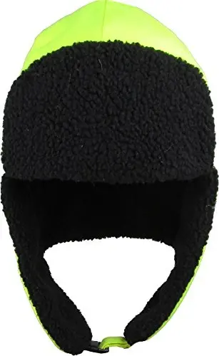 Hi Viz Trapper Warm Workwear Cold Windproof Winter Aviator Trooper Hunting Hat Ushanka Bike - HI (1)