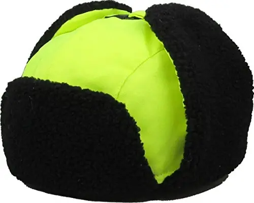 Hi Viz Trapper Warm Workwear Cold Windproof Winter Aviator Trooper Hunting Hat Ushanka Bike - 6
