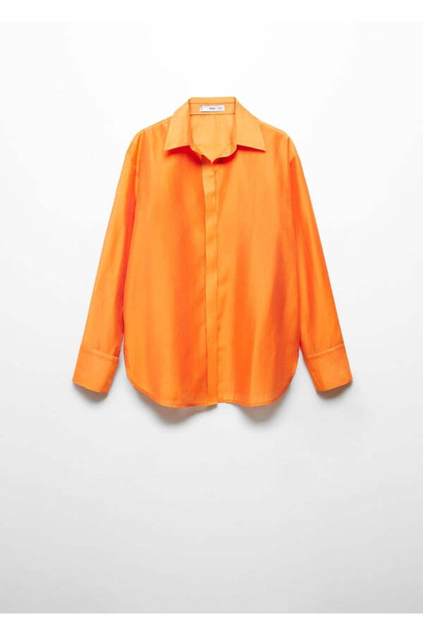 Hidden Button Shirt - 3