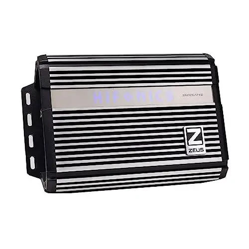 Hifonics ZRX1216.1DV2 Zeus ZRX V2 1200W Class D Mono Amplifier - Compact, Efficient, Advanced Cooling, Customizable Sound, Universal Fit - 2
