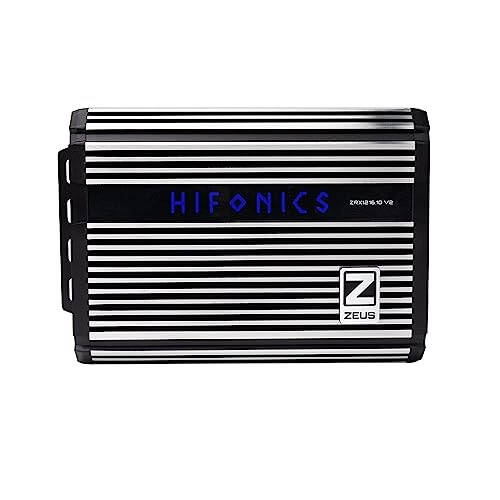 Hifonics ZRX1216.1DV2 Zeus ZRX V2 1200W Class D Mono Amplifier - Compact, Efficient, Advanced Cooling, Customizable Sound, Universal Fit - 1