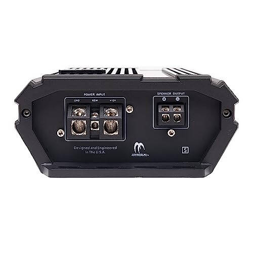 Hifonics ZRX1216.1DV2 Zeus ZRX V2 1200W Class D Mono Amplifier - Compact, Efficient, Advanced Cooling, Customizable Sound, Universal Fit - 4