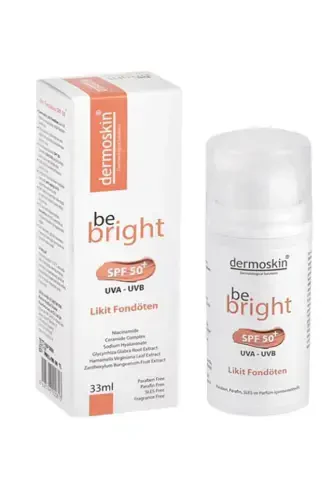 High Coverage Concealer Light Be Bright Spf50+ Liquid Foundation 33 ml-LIGHT - DERMOSKIN (1)