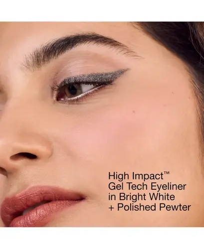 High Impact Gel Tech Eyeliner, 0.01 oz.-Bright White - 4