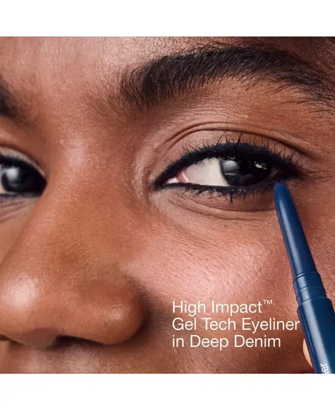 High Impact Gel Tech Eyeliner, 0.01 oz.-Deep Denim - 3