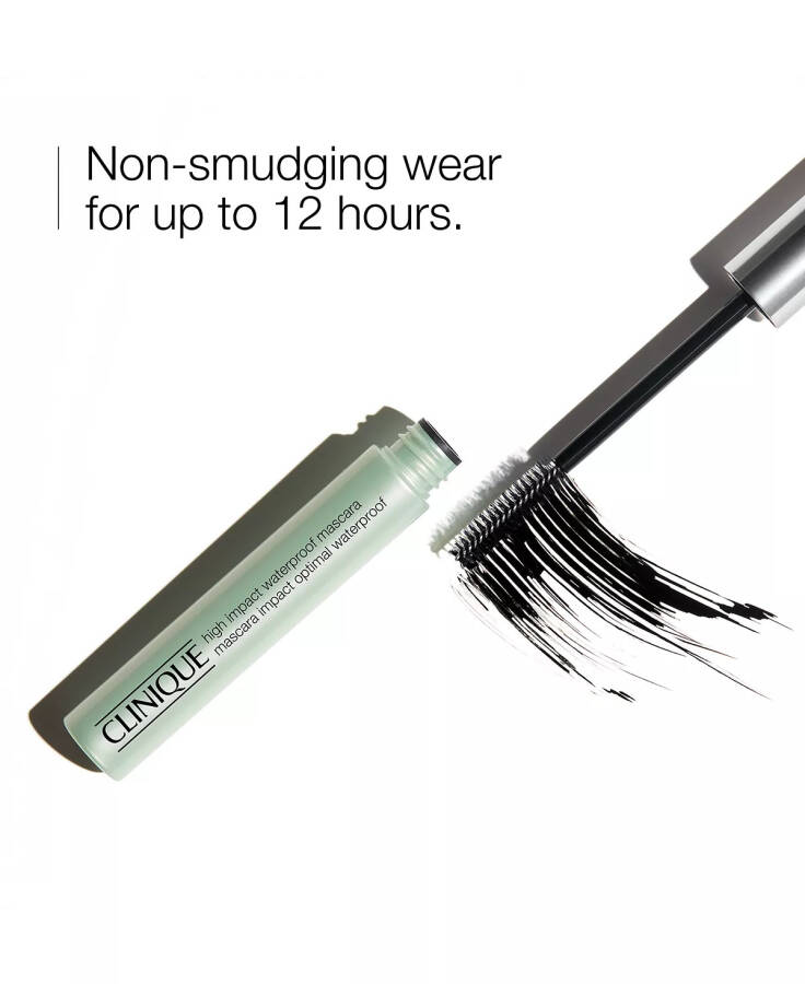 High Impact Waterproof Mascara, 0.28 oz 02Black - 3